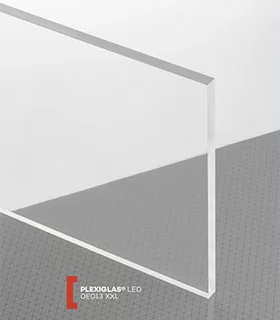 LED pleksiglas